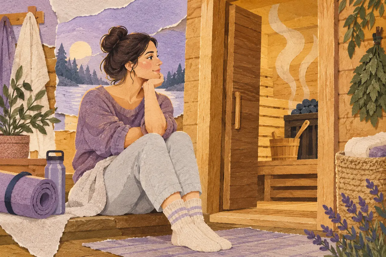 Иллюстрация к материалу «Можно ли ходить в баню или сауну при менструации?»